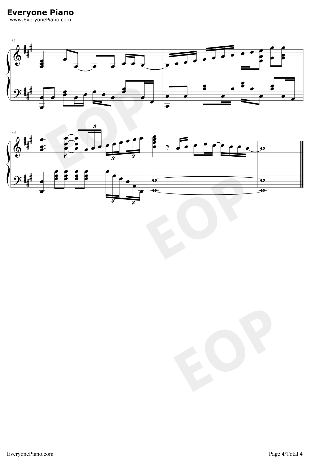 あたしが隣にいるうちに钢琴谱-藤川千爱-盾之勇者成名录ED4