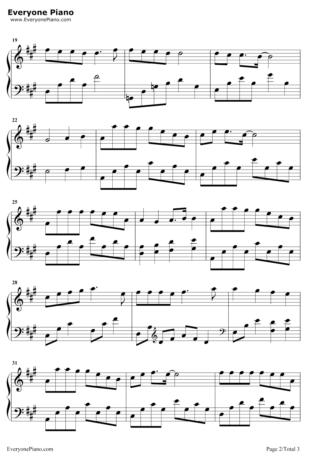 小欢喜钢琴谱-刘瑞琦-小欢喜同名主题曲2