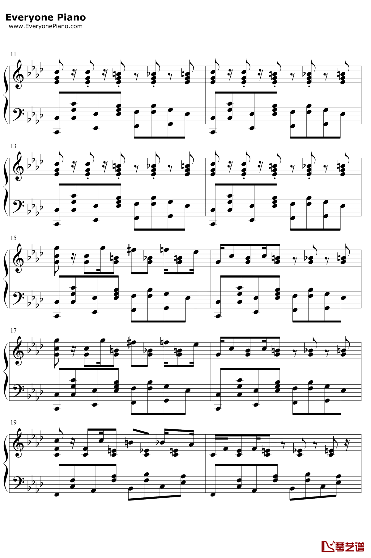 Wild Side钢琴谱-ALI-BEASTARSOP2