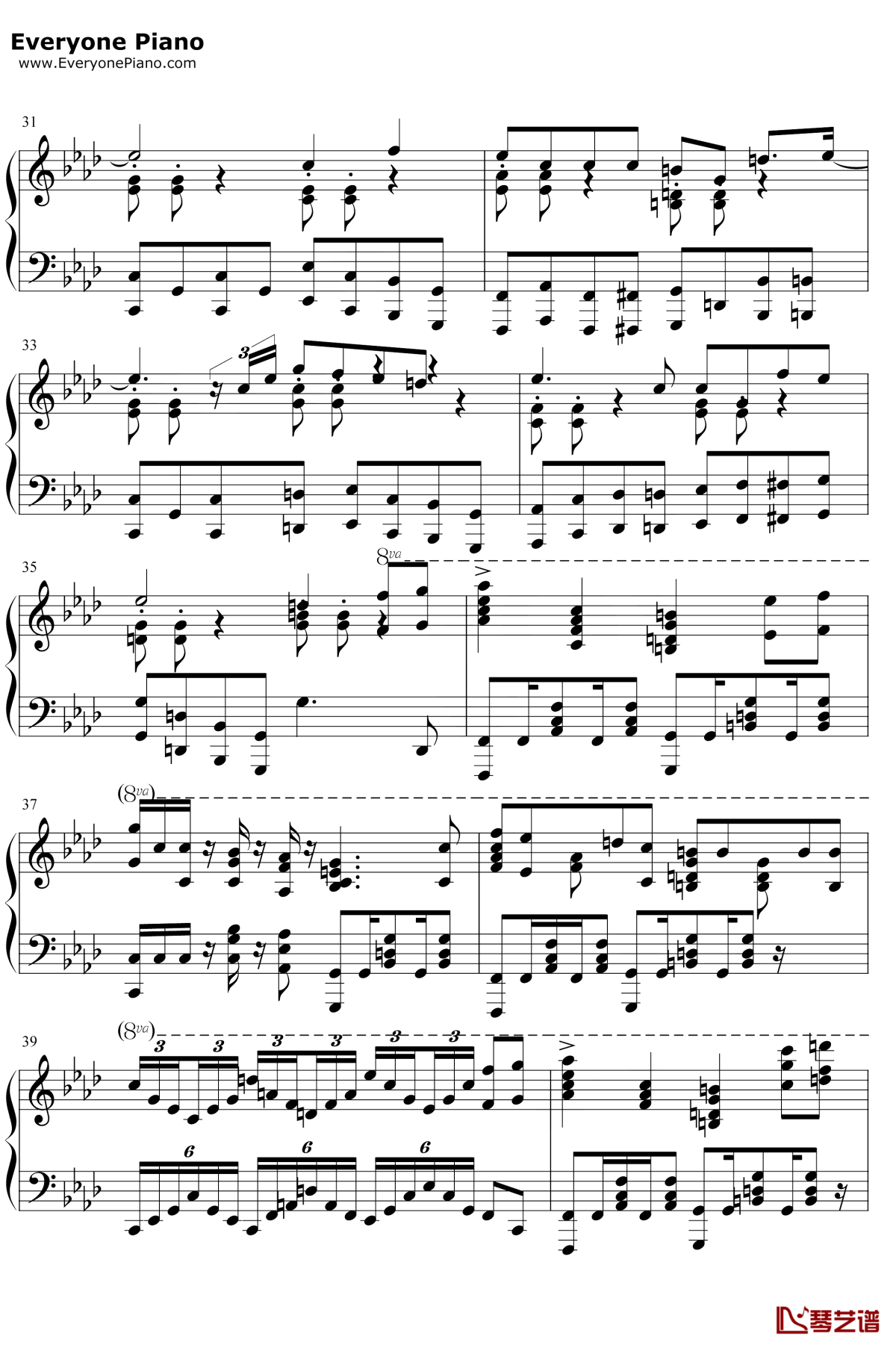 Wild Side钢琴谱-ALI-BEASTARSOP4